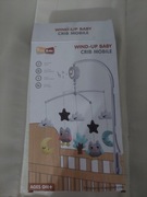 Nakręcana KARUZELKA dla maluszka pluszowe zawieszki sówki ZA4317