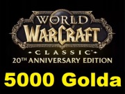 WOW SPINESHATTER GOLD 5000 GOLDA ZŁOTA ZŁOTO FRESH EDYCJA WORLD OF WARCRAFT