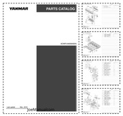Yanmar F32 F37 F42 3TNE84 3TNE88 Parts Catalog Katalog części schematy 