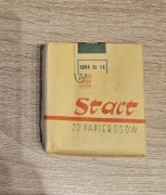 Pudełko po papierosach START PRL