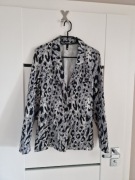 Marynarka żakiet damski H&M 38 M cętki panterka 