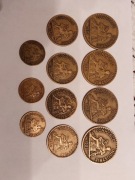 Lot monet  3 Republika Francuska