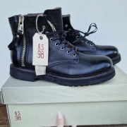 A.S.98 AIRSTEP BOTKI MĘSKIE SKÓRA NATURALNA 43 SUWAK NITY CZARNE
