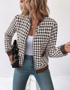 Bluza bomberka w pepitke