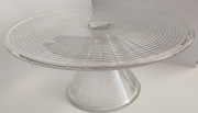 Patera szklana H22-1 Hortensja Kratka New Look PRL