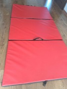 MATERAC GIMNASTYCZNY MATA DUŻA 195x100x6 REHABILITACYJNY SZKOLNY SKŁADANY