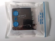 ADAPTER HDMI DO AV RCA KONWERTER CINCH CVBS 1080P HDMI - RCA