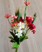 Sztuczne kwiaty- bukiet  do wyrobu wiązanek, stroików