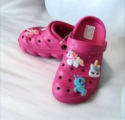 Chodaki klapki letnie typu crocs piankowe dziecięce kapcie basen 16,3 cm 