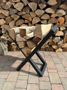 Stojak na drewno kominkowe