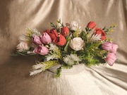 Romantyczna kompozycja kwiatowa 