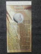 folder NBP 600-lecie odnowienia Akademia Krakowska 1999