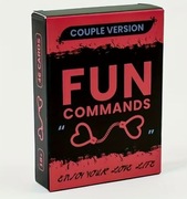 Karty na Walentynki z poleceniami dla partnerów Fun Commands