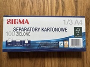 Separatory do segregatora/przekładki do segregatora