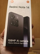 Redmi note 14 czarny 