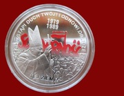 10 zł. Polska Droga do Wolności 2009 - srebro