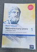 Ponad słowami maturalne karty pracy 1