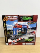 Zestaw Majorette Creatix Garaż Pit Stop + pojazd NOWY prezent