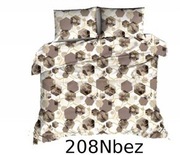 Pościel flanelowa,  gruba 160x200 PRODUKT POLSKI 