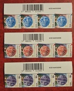 Fi: 5488 - 5490** czwórki pionowe. Boże Narodzenie.