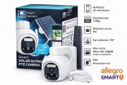 KAMERA PTZ ZASILANA ENERGIĄ SŁONECZNĄ LSC SMART CONNECT 1296HD, NOWA 