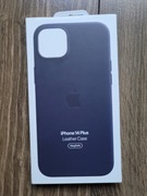 Etui Apple do iPhone 14 Plus MagSafe Ink skórzane granatowe