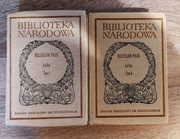 Bolesław Prus - Lalka, tomy I-II, BN