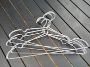 Wieszak srebrny na ubrania 20 szt komplet
