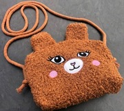 Oldman!! TOREBKA Dziecięca Na Ramię Pluszowa MIŚ!