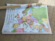 Mapa Europy do zawieszenia 