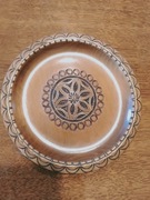 Talerzyk ozdobny z Zakopanego lata 70-te