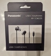 Panasonic RP-TCM225 Słuchawki przewodowe dokanałowe USB-C