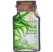 Tiande Nawilżająca kremowa maseczka do twarzy Aloes