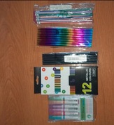 Kredki ołówki pisaki 5 opakowań 