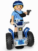 Nowy zestaw, klocki Playlobil 6877 Policjantka na Balance- Racer