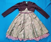 Zestaw sukienka i bolerko rozmiar 128