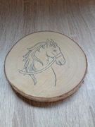 Podkładka pod kubek. Koń. 