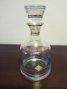 Stara karafka krosno PRL opalizujące szkło