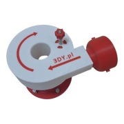 Cyklon separator cyklonowy z zabezpieczeniem zbiornika 140mm 3DY do Starmix