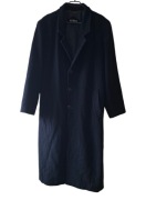 Męski Płaszcz Wełniany Style – Klasyczny Długi Vintage