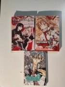 The Gentleman's Alliance oraz Black Rose Alice, mangi, zestaw