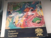 zestaw kart baseballowych drużyny Los Angeles Dodgers z okazji 100 lat