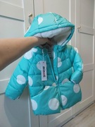 Nowa kurtka zimowa dziewczęca Minoti – rozmiar 80–86 (12–18 miesięcy)