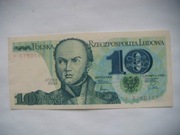 POLSKA BANKNOT PRL 10 zł 1982 rok seria P