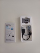 Bezprzewodowy Adapter 2W1 CarPlay, Android Auto