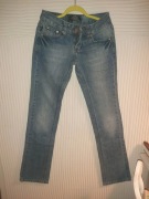 Jeansy dżinsy spodnie V. Beckham Armani Versace