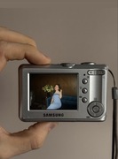 Aparat Cyfrowy Samsung Digimax cyfrówka vintage vibe retro piękne fotki