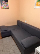 Narożnik Ikea Szary z funkcją spania ZA DARMO