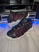 Nike Air More Uptempo Black Fusion Red