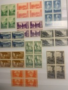 USA 1935 Parki Narodowe - Komplet 10 Bloków (Farley's Follies) Nieząbkowane